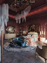 Maroon Master Bedroom On Behance Luxurious Bedrooms Modern Luxury Bedroom Mansion Bedroom
