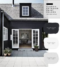 Is it a big yes for you or an absolute no? 25 Inspiring Exterior House Paint Color Ideas Black Exterior Paint