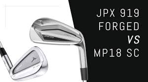 mizuno jpx 919 forged vs mp18 sc irons