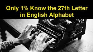 Creative bloq is supported by its audience. This Is The 27th Letter In English Alphabet I Bet You Didn T Know About It Youtube