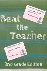 Trivia questions for 2nd grade: Beat The Teacher Trivia Game 2nd Grade Edition Differentiation Math 2nd Grade Trivia Games