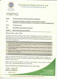 Aside from business cards, simple letterheads also serve as supplementary promotional material for your business. How Adeboye Restructured The Rccg Letter Attached Aljazirahnews
