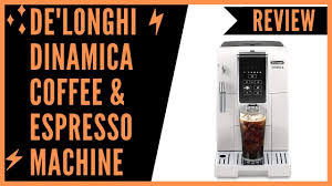 De'longhi coffee machines may be subject to mineral buildup over time. De Longhi Ecam35020w Dinamica Automatic Coffee Espresso Machine Review Youtube