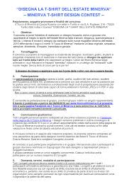 MINERVA T-SHIRT DESIGN CONTEST - professione Architetto