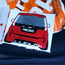 Simpan polish di suhu bilik dan elakkan dari panas untuk tempoh ketahanan yg lebih lama. Stiker Kereta Gambar Perodua Alza Cutting Sticker Shopee Malaysia