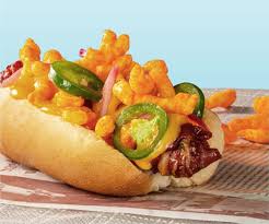Fritos creator charles elmer doolin invented cheetos in 1948, and began national distribution in the u.s. Cheetos Cheddar Jalapeno Hot Dog Recipe Sam S Club