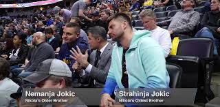 Denver nuggets star center nikola jokić has been named the most valuable player of the nba, marking the first such award for a denver nuggets player. Watching A Nuggets Game With Nikola Jokic S Older Brothers Looks Like Fun Denverite The Denver Site