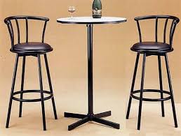Compare prices on popular products in home furniture. 3 Pc Nut Brown Counter Height Bar Table And Stool Dinette Set By Coaster 130004 Dining Sets Irisgmbh Dienstleistungen Home Garden