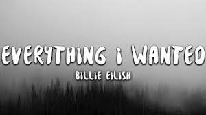 Boy everything she wants is everything she sees. Billie Eilish Everything I Wanted Lyrics Youtube