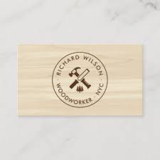 They got dozens of unique ideas from professional designers and louise.excell got their new business card by running a design contest Carpenter Business Cards Zazzle
