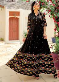 Download floral pattern stock vectors. Black Colour Floral Print Designer Anarkali Frock Suit Online