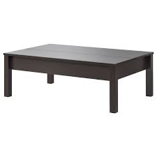 Wood stain (i used minwax dark walnut). Trulstorp Black Brown Coffee Table 115x70 Cm Ikea