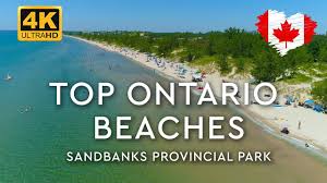 Lake ontario in prince edward county (near picton), ontario, canada. Sandbanks Park Beaches In Ontario New 4k Aerials Youtube