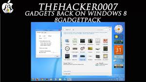 The gadgets included are really useful when working with the pc. Get Desktop Gadgets Back On Windows 8 8gadgetpack Youtube