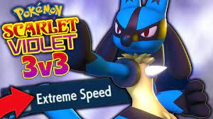 Extreme Speed Lucario is INSANE! │ Pokemon Scarlet and Violet Ranked 3v3 -  YouTube