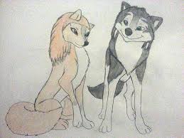 Alpha And Omega Fan Art My Drawing Of Kate And Humphrey Drawings My Drawings Art