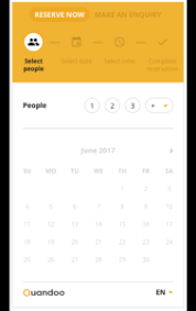 Widget Integration Quandoo