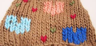 Mal zum plotten, sticken oder auch wie hier, zum nähmalen. Stricktipp Ganz Einfach Muster Auf Die Strickprojekte Sticken