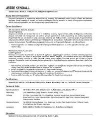 Computer Programmer Resume Example Job Resume Samples Sample Resume Templates Sample Resume Format