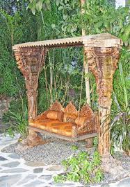 Traditional Indian Jhula Swing Outdoor Patio Swing Outdoor Patio Swing Chair