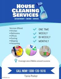 Light blue hand brush and spray cleaning flyer. Create The Perfect Design By Customizing Easy To Use Templates In Minutes Easily Convert Your I Cleaning Service Flyer Cleaning Flyers House Cleaning Services