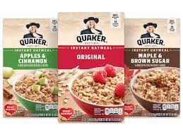 Know nutrition and calorie facts in 100gms of cereals, quaker, instant oatmeal, apple and cinnamon navigate through different individual categories like nutrition facts, calories, vitamins, minerals in order to stay away from the deadly trans fats, check the food label for words namely. Instant Oatmeal Quaker Oats