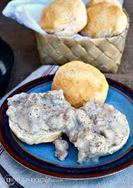 Image result for sausage gravy biscuits