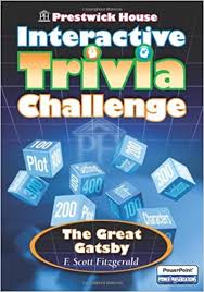 Between east egg and west egg. Amazon Com Prestwick House Interactive Trivia Challenge The Great Gatsby 9781620190500 F Scott Fitzgerald Books