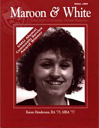 Karen Henderson, BA '75, MBA '77