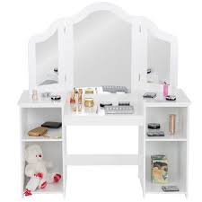 Kids Vanity Table Is A Multi Functional Dressing Table Tailored For Children Which Gives Your Kids A Vanity Table Set Childrens Vanity Table White Vanity Table