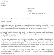 La formation à laquelle vous postulez doit répondre au mieux à vos besoins en fonction de vos compétences et du métier visé. Lettre De Motivation Licence Staps Lettre De Motivation