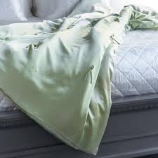 Browse throw blankets on sale. Ivory Silk Throw Blanket Lex Lynne Responsible Fashion With Intention