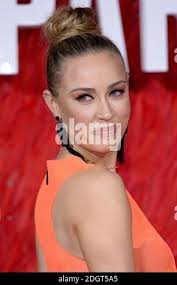 Nicole O'Neill attending the European premiere of Red Sparrow, held at the  Vue Cinema West End, London. Photo credit should read: Doug Peters/EMPICS  Entertainment Stock Photo