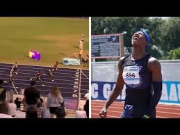Maybe you would like to learn more about one of these? Erriyon Knighton Breaks Usain Bolt U18 200m Record Youtube