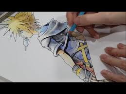 What mattered the most was remembered the least. Sora Kingdom Hearts Ii Timelapse Speed Drawing Speed Painting Youtube