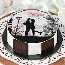 Write name on birthday cake for husband images free download. Romantic Birthday Cakes For Husband Online Unique Cake For Husband Igp