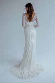 The Celine Gown I Kwh By Karen Willis Holmes I Photography By Bek Smith I Makeup By Ross An Wedding Dress Long Sleeve Wedding Dress Sleeves Wedding Dress Store