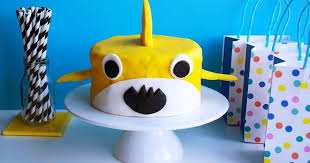 Baby Shark Cake Recipe Kidspot
