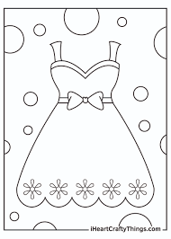 Free printable dress coloring pages. Printable Dress Coloring Pages Updated 2021