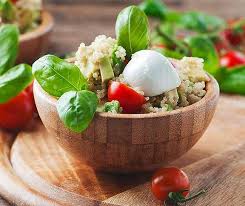 Salade Italienne Au Quinoa Rezept In 2020 Rezepte Tomaten