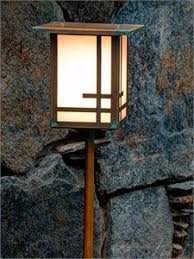 Shoji Garden Lantern Garden Lanterns Wooden Light Electric Garden Lights