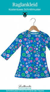 Kinder kostenlose schnittmuster für kinder. Raglankleid Kostenlose Schnittmuster Datenbank