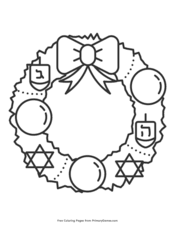 So if you want to link or download (pdf) a coloring page or image, simply follow the links to your category of choice or use the search function at the top of the site. Hanukkah Coloring Pages Free Printable Pdf From Primarygames