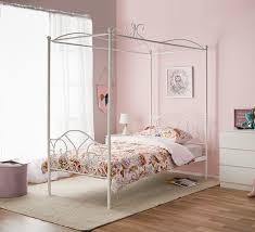 Giselle Four Poster Single Bed Fantastic Furniture Because your bedroom should feel like a palace.