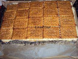 Pentru glazura, topim pe baie de aburi ciocolata taiata bucati. Desert Prajitura Cu Mere Mac Si Crema De Vanilie Galerie Foto 7