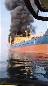 Iranian forces attacked a tanker from their own “shadow fleet” in the  Strait of Hormuz, causing it to catch fire and begin sinking., The ship was  targeted for allegedly “illegally passing” through the ...