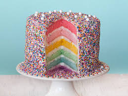Rainbow Layer Cake