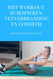 Hiit Workout Buikspieren Buikspieren Mama Workout Training Buikspieren