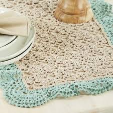 Check out these great sources for your fun and free yarn patterns that include red heart yarn free patterns and lion brand yarn free patterns. Farmhouse Table Runner Crochet Pattern Free Download In 2021 Crochet Coasters Free Pattern Crochet Table Runner Pattern Crochet Table Runner