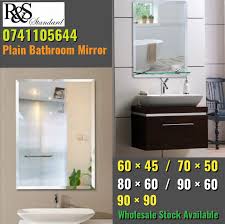 What bathroom mirror size, shape and mounting option works best in a baths in denver colorado? Global Sanitaryware Distributor Rectangular Wall Plain Bathroom Mirrors Sizes Available Wholesale Stock Available Wholesale Dealers Are Welcome Specially For Construction Companys Stock Available à¶…à¶´ à¶± à¶¸ à¶´à¶¸à¶«à¶º Call For Price